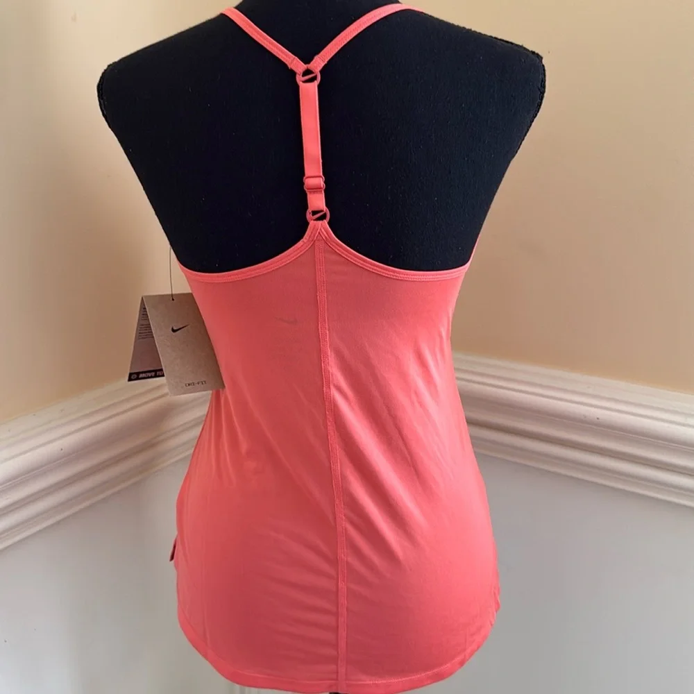 Nike
Dri-Fit One Elstka STD Tank‎ Top Women - orange Sz Xs - Picture 5 of 11